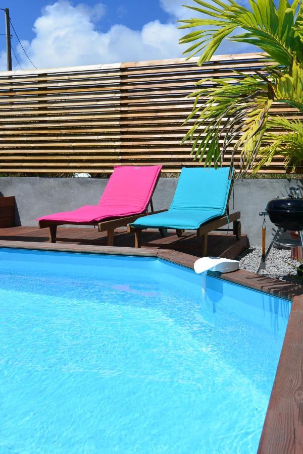 Maison Piscine Personnelle Vue Mer Cosy Le Marin Exterior photo